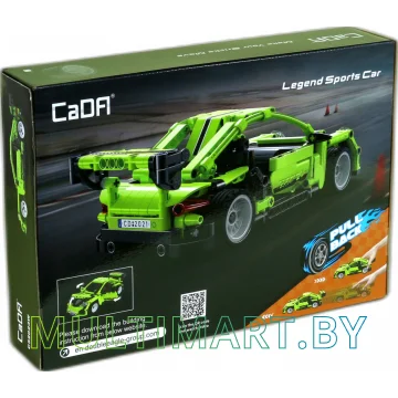 Конструктор CaDa C52024W Спортивный автомобиль Legend картинка 2